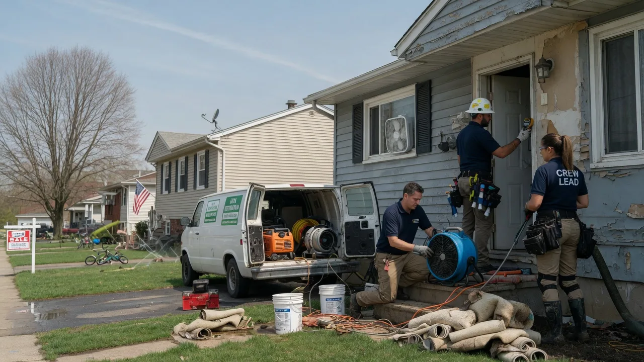 Flood Cleanup in Terral, OK near me